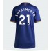 Maillot de foot Newcastle United Tino Livramento #21 Troisième vêtements Femmes 2025-26 Manches Courtes